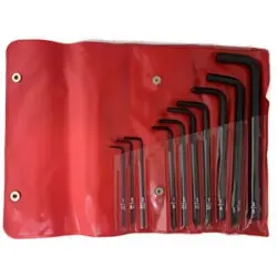 ست آچار آلن شش گوش ایت بلند اینچی 10 عددی مدل 008-2