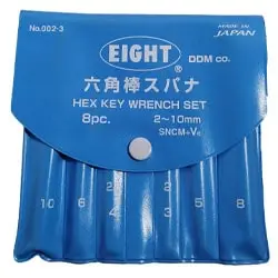 ست آچار آلن شش گوش ایت کوتاه 8 و 10 عددی مدل 002