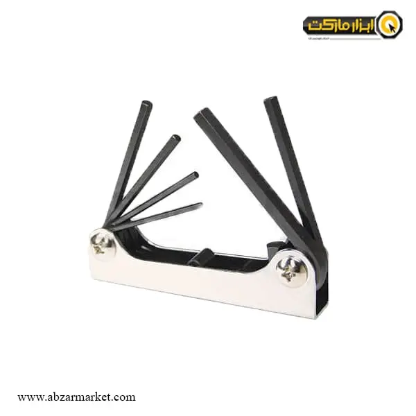 آچار آلن شش گوش ایت چاقویی 6 و 7 عددی مدل 009