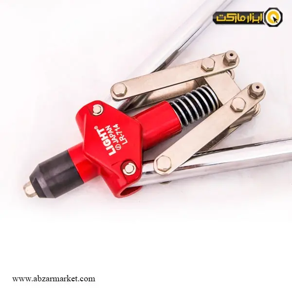 انبر پرچ دو دسته لایت مدل LR-714 انبر پرچ دو دسته لایت مدل LR-714