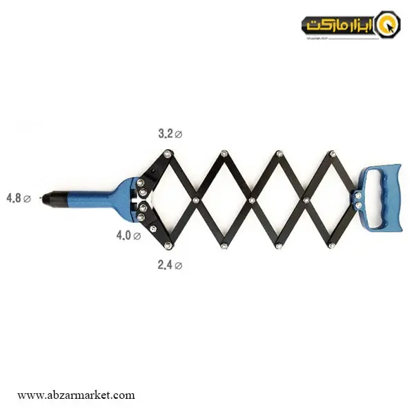 انبر پرچ آکاردئونی پیکاس مدل HR-50