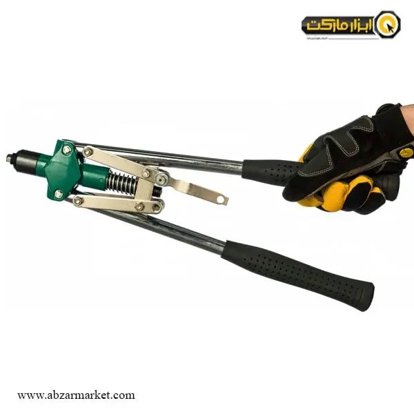 انبر پرچ دو دسته جانزوی مدل V1003