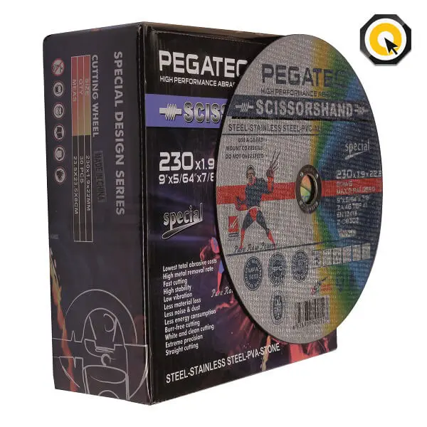 صفحه استیل بر پگاتک 230x1.9 میلی متر-مجموعه ( 5 عددی )