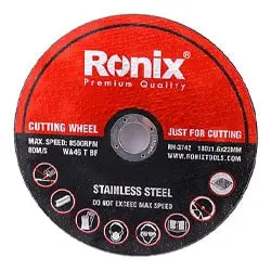 صفحه استیل بر رونیکس 180x1.6 میلی متر مدل RH-3742