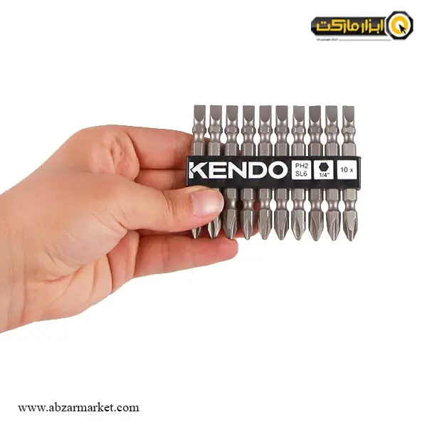 ست سر پیچ گوشتی کندو 10 عددی مدل KE-25404720