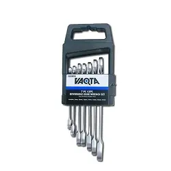 ست آچار یک سر تخت یک سر رینگ جغجغه واکتا 7 عددی مدل 48207