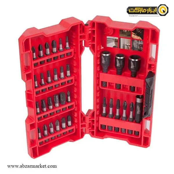 ست سر پیچ گوشتی میلواکی 33 عددی مدل MILWAUKEE-33pc
