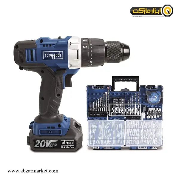 ست دریل پیچ گوشتی شارژی شپخ 20 ولت مدل DTB-20ProS