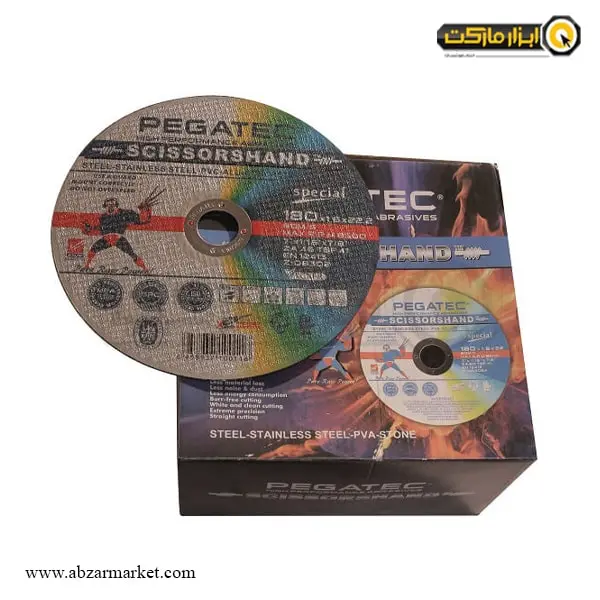 صفحه استیل بر پگاتک 180x1.6 میلی متر-مجموعه ( 5 عددی )