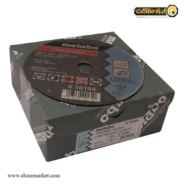 صفحه استیل بر متابو 180x1.6 میلی متر-مجموعه ( 5 عددی )