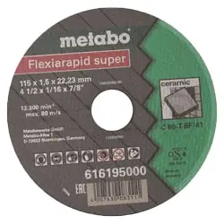 صفحه سرامیک بر مینی متابو 115x1.5 میلی متر