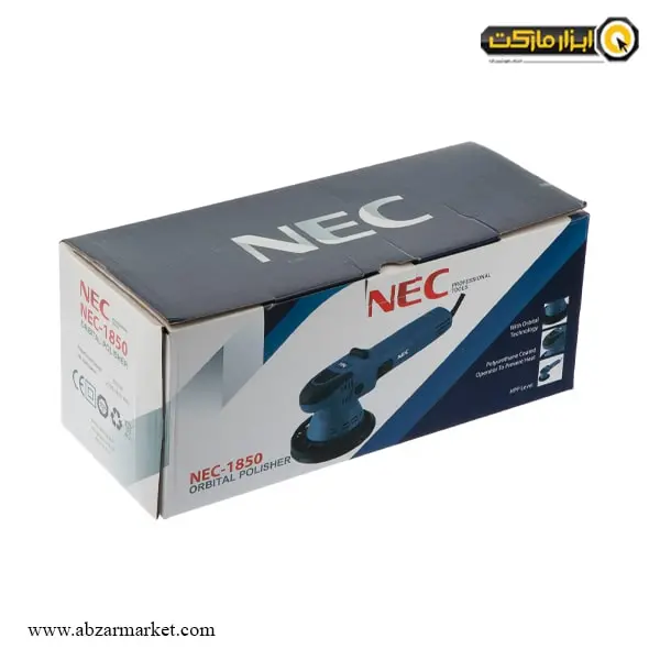 دستگاه پولیش اوربیتال ان ای سی 850 وات مدل 1850