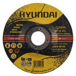 صفحه برش آهن مینی هیوندای 115x3 میلی متر مدل HAC-1153-مجموعه ( 5 عددی )