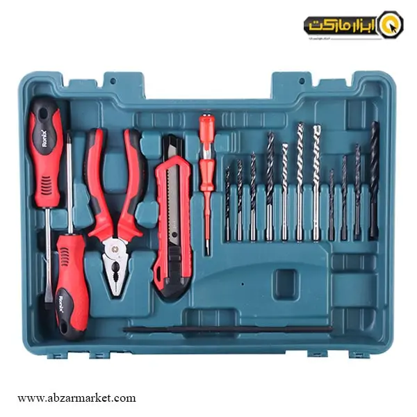 کیت دریل چکشی رونیکس مدل RS-0001