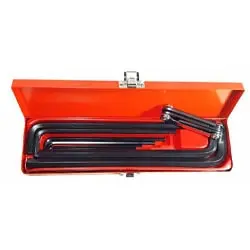 ست آچار آلن شش گوش واستر فوق بلند و چاقویی 15 عددی مدل VH015