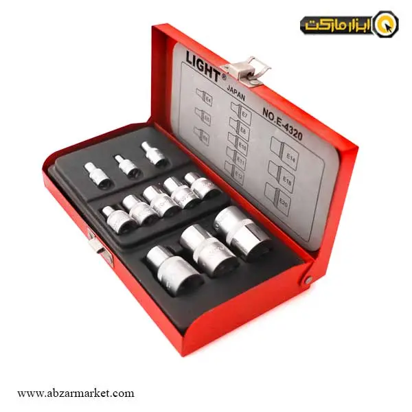جعبه بکس لایت 11 پارچه ترکیبی ستاره ای E مدل E-4320