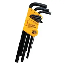 آچار آلن شش گوش واستر کارتی فوق بلند 9 عددی مدل VH007