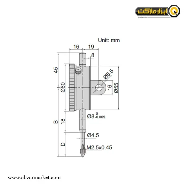 ساعت اندیکاتور اینسایز مدل 10-2318