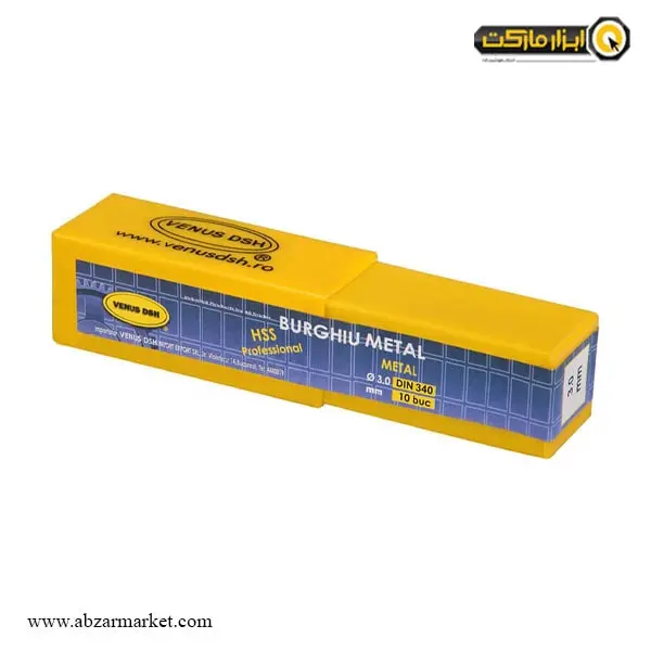 مته آهن خشکه نیمه بلند ونوس دی اس اچ مدل HSS9341