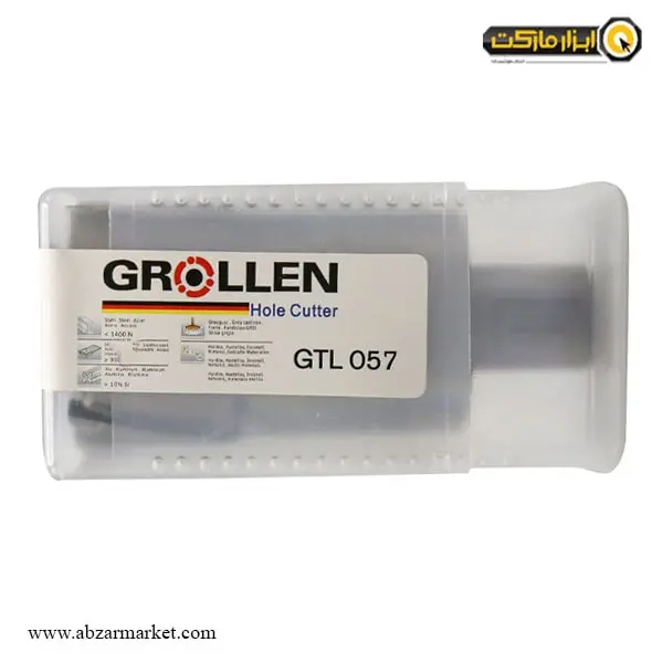 مته گرد بر دریل مگنت گرولن TCT طول 50 میلی متر مدل GTL 057-120 مته گرد بر دریل مگنت گرولن TCT طول 50 میلی متر مدل GTL 057-120