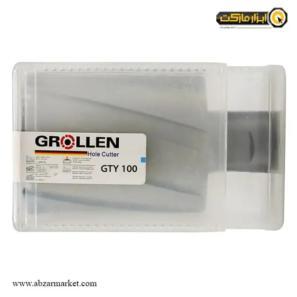 مته گرد بر دریل مگنت گرولن TCT طول 75 میلی متر مدل GTY 059-100
