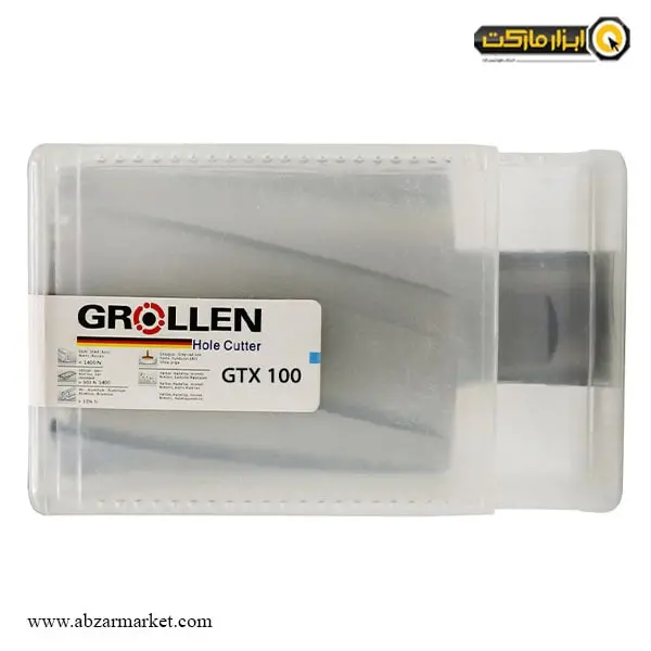 مته گرد بر دریل مگنت گرولن TCT طول 100 میلی متر مدل GTX 062-100
