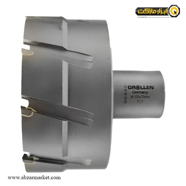 مته گرد بر دریل مگنت گرولن TCT طول 35 میلی متر مدل GTS 086-100
