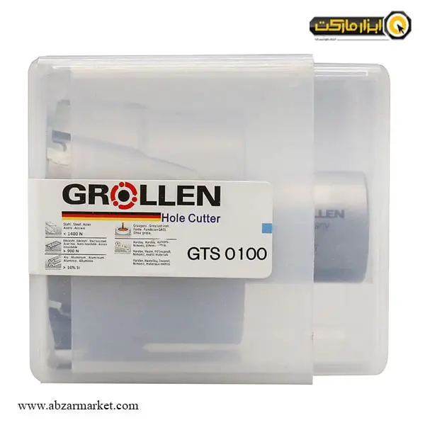 مته گرد بر دریل مگنت گرولن TCT طول 35 میلی متر مدل GTS 086-100