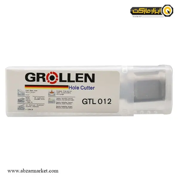 مته گرد بر دریل مگنت گرولن TCT طول 50 میلی متر مدل GTL 012-56 مته گرد بر دریل مگنت گرولن TCT طول 50 میلی متر مدل GTL 012-56