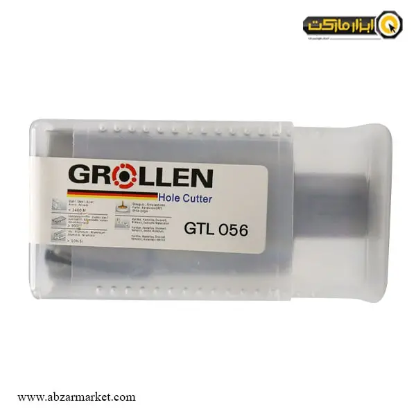 مته گرد بر دریل مگنت گرولن TCT طول 50 میلی متر مدل GTL 012-56 مته گرد بر دریل مگنت گرولن TCT طول 50 میلی متر مدل GTL 012-56