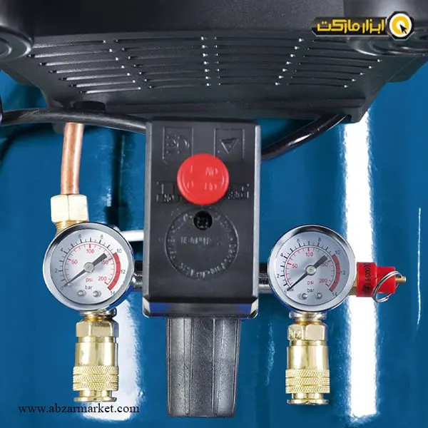 کمپرسور باد شپخ 100 لیتری دو سیلندر مدل HC104DC
