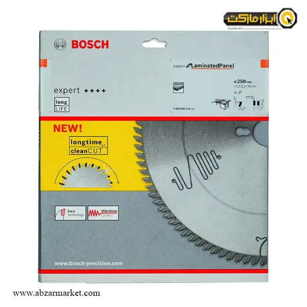 تیغ اره الماسه لمینت بوش 250x80 تیغ اره الماسه لمینت بوش 250x80