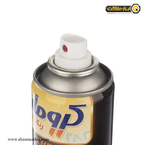 اسپری رنگ کرومات مشکی براق مدل E2-002
