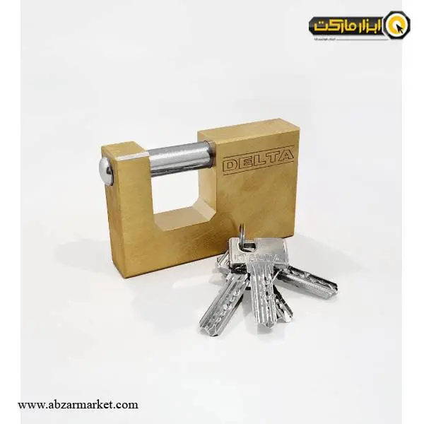 قفل کتابی دلتا برنجی کامپیوتری مدل A1090