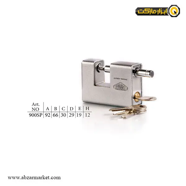 قفل کتابی پارس روکش دار کامپیوتری مدل 900SP