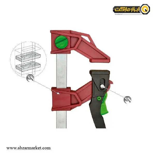 گیره اهرمی پیهر مدل Light PAL