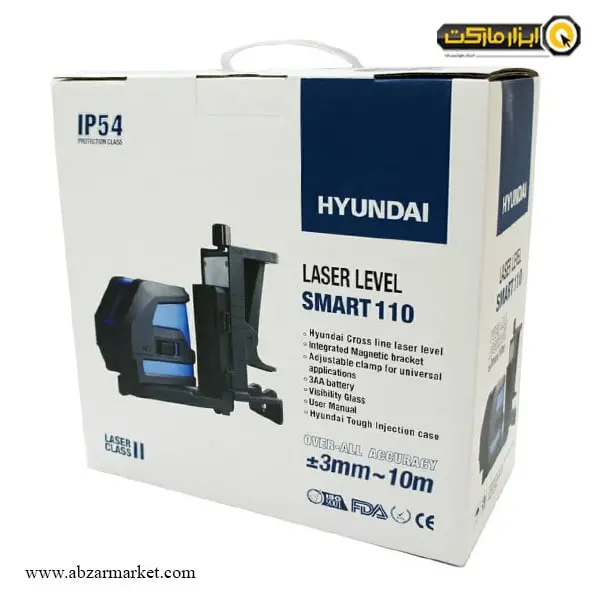 تراز لیزری هیوندای دو خط مدل SMART-110 تراز لیزری هیوندای دو خط مدل SMART-110