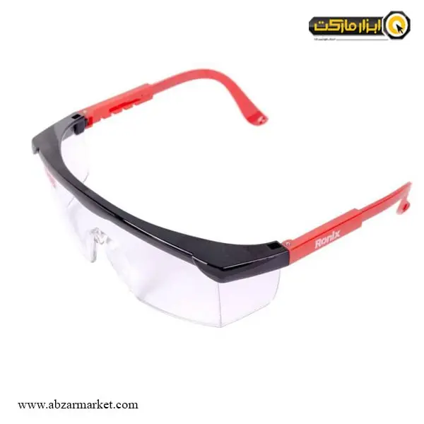 عینک ایمنی رونیکس سفید مدل RH-9020
