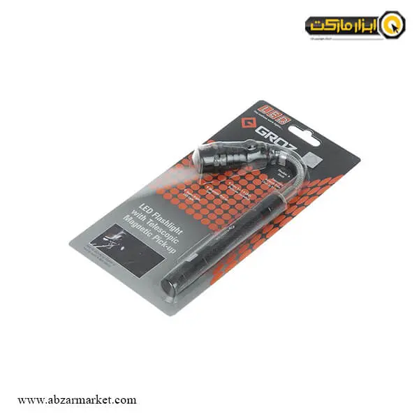 چراغ قوه تلسکوپی گروز مدل LED-130 چراغ قوه تلسکوپی گروز مدل LED-130