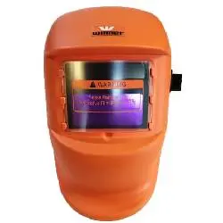 ماسک جوشکاری اتوماتیک وینر نارنجی مدل W-023