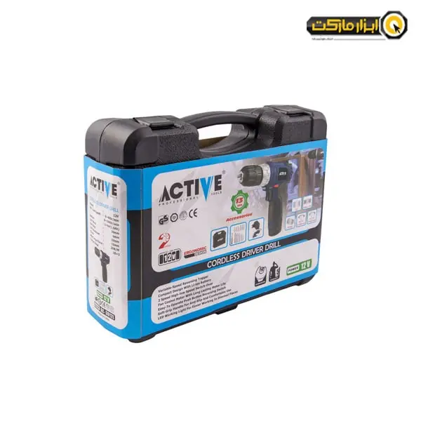 دریل پیچ گوشتی شارژی اکتیو لیتیوم 12 ولت مدل AC-3012L دریل پیچ گوشتی شارژی اکتیو لیتیوم 12 ولت مدل AC-3012L