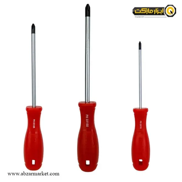 پیچ گوشتی چهارسو رونیکس دسته PP مدل RH-28PP
