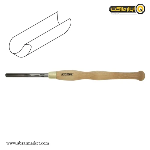 مغار تراش چوب گلویی عمق زیاد نارکس مدل 819102