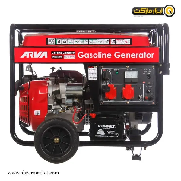 موتور برق آروا 5 کیلو وات مدل 6111 موتور برق آروا 5 کیلو وات مدل 6111