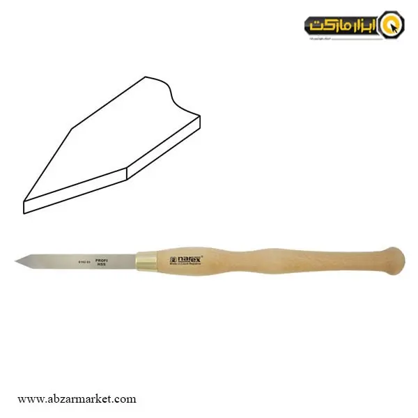 مغار تراش دو سر کج مثلث نارکس مدل 818203