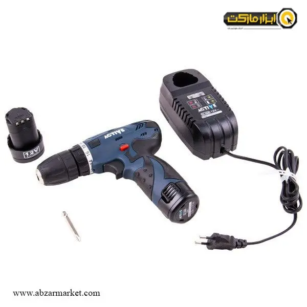 دریل شارژی اکتیو لیتیوم 12 ولت مدل AC-2512L دریل شارژی اکتیو لیتیوم 12 ولت مدل AC-2512L