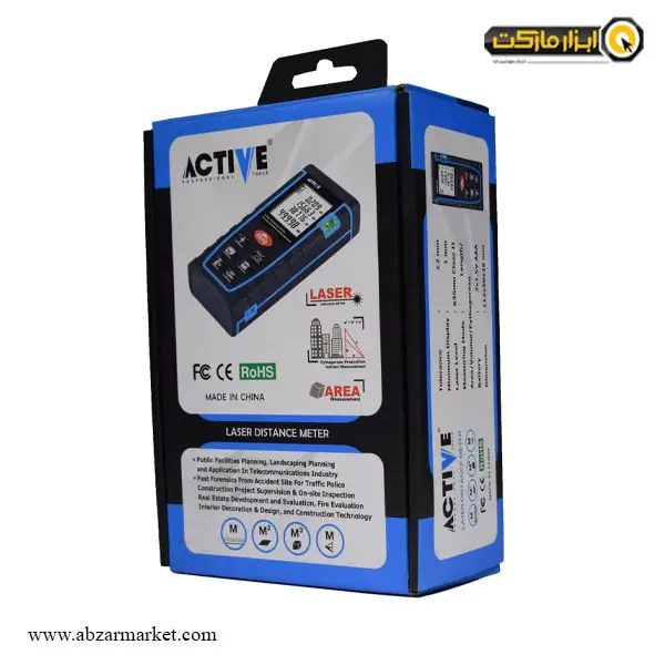 متر لیزری اکتیو 60 متری مدل AC-6660E متر لیزری اکتیو 60 متری مدل AC-6660E