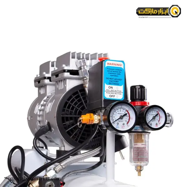 پمپ باد سایلنت اکتیو 50 لیتری مدل AC-1150SP پمپ باد سایلنت اکتیو 50 لیتری مدل AC-1150SP