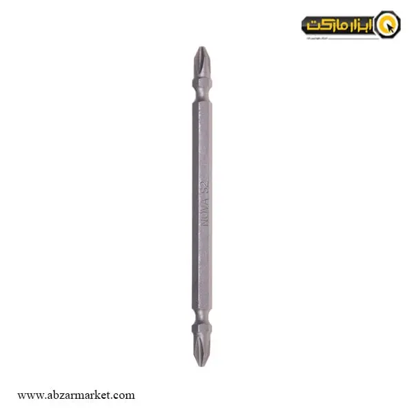 سر پیچ گوشتی نووا دو سر چهارسو مدل NTB-11