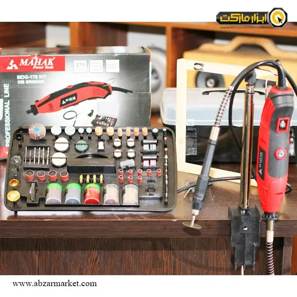 فرز مینیاتوری محک 215 پارچه مدل MDG-170KIT فرز مینیاتوری محک 215 پارچه مدل MDG-170KIT